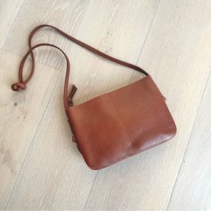 Madewell - The Knotted Crossbody - English Saddle
